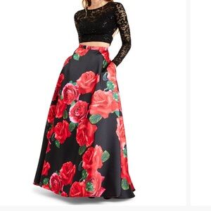 B. Darlin Formal 2piece Prom Dress